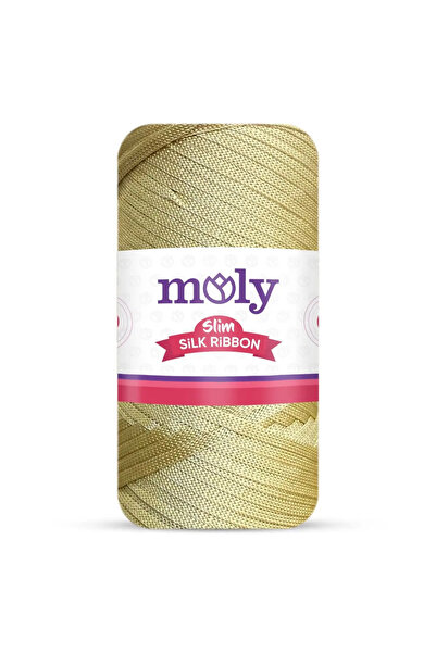 Moly Slim Silk Ribbon 250g | Col. No: 048 | Parlak Şerit Çanta ve Supla İpliği