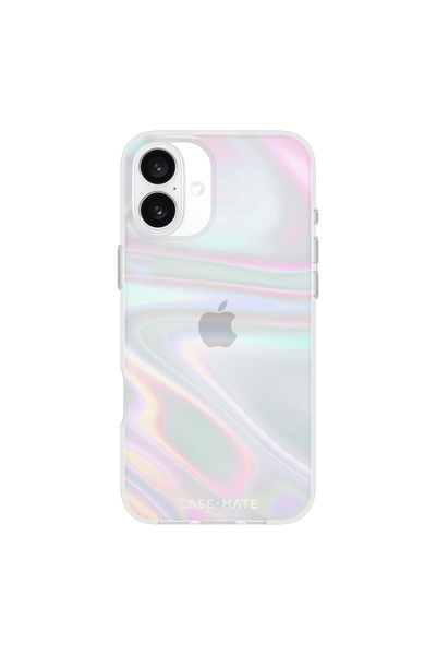 Case-Mate Bulă de săpun - Husă iPhone 16 Plus (Iridiscentă)