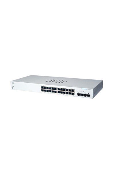 Cisco Systems Switch Cisco CBS220-24T-4G (24xGbE, 4xSFP, fără ventilator) - R...
