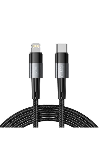 Tech-Protect Cablu USB USB-C - Lightning 2 m Negru (THP2031)