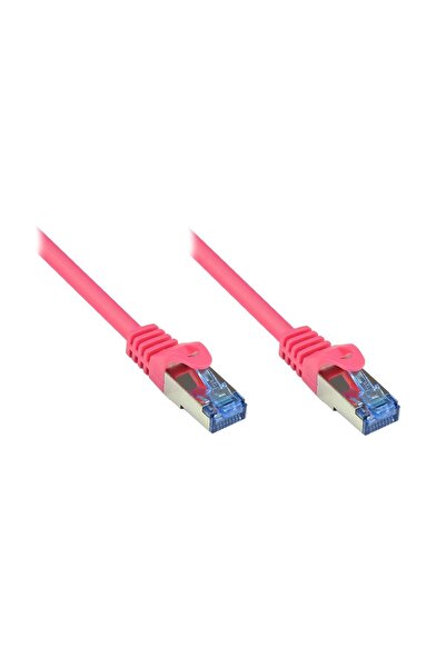 Good Connections Cablu patch Cat.6A S/FTP HF magenta 2m