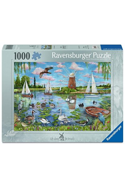 RAVENSBURGER Puzzle 1000 Viața de-a lungul râului