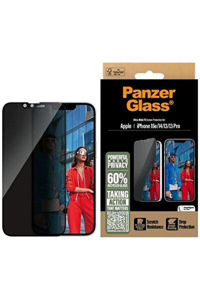 Panzer Glass PanzerGlass Folie de confidențialitate Pr iPhone 16e 14 13 13 Pr...