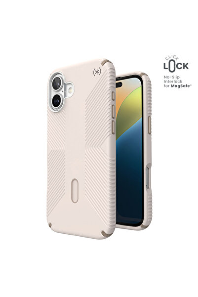 Speck Presidio2 Grip ClickLock & MagSafe - Husă iPhone 16 Plus (Albăstru Bone...