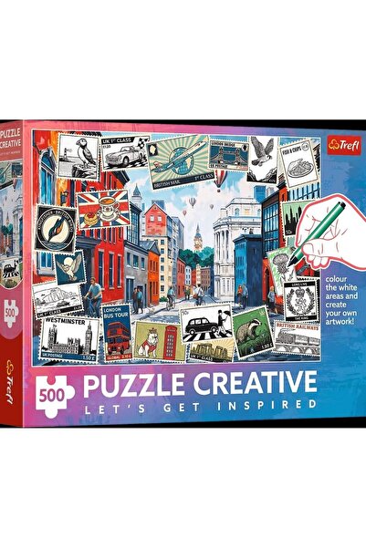 Trefl Puzzle 500 Salutări din Londra