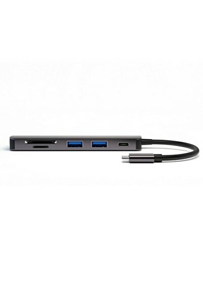 4smarts HUB 6w1 DeX Function 2xUSB-A 3.0/USB-C/HDMI/SD/MicroSD szary 468782