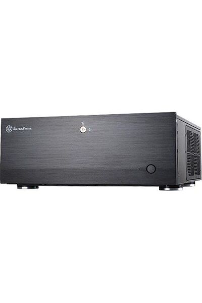 SilverStone SST-GD07B-C - Desktop Grandia Airflow, USB-C - negru