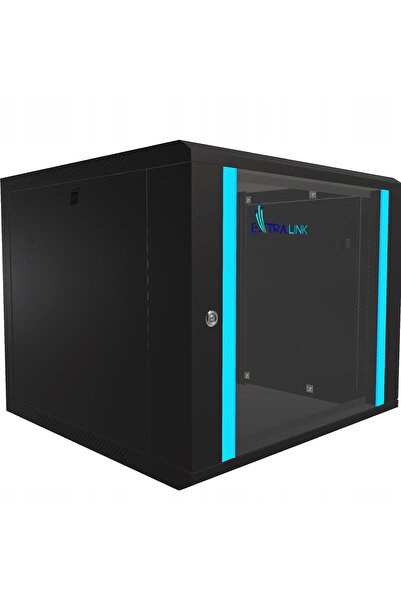 Extralink Szafa LITE 9U 530X400 WALL-MOUNTED RACKMOUNT CABINET BLACK