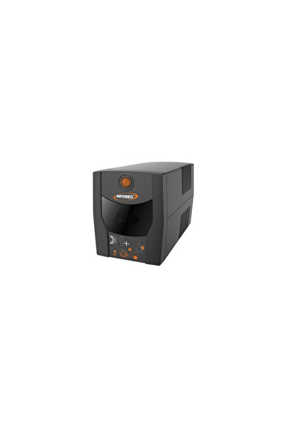 Infosec UPS Sursă de alimentare de rezervă UPS 700VA 360W 7Ah 4x IEC C13
