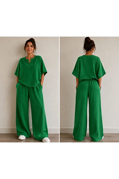 Pozitif Ayrobin Fabric Oversize Stylish Double Suit