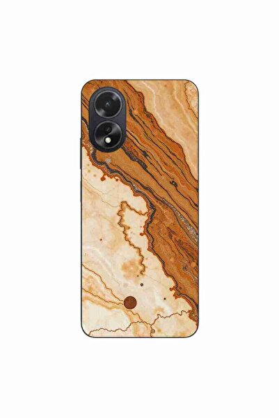 OEM Husa compatibila cu Oppo A18 4G Silicon Gel Tpu Model Caramel Marble Dream