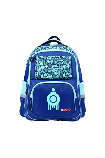 Herlitz Rucsac Spark AI Robotics, sistem antigravity, 30 x 13 x 45 cm