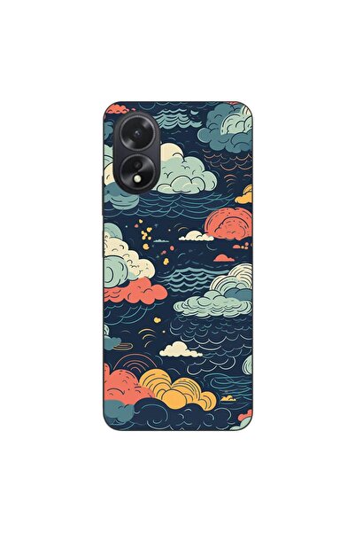 OEM Husa compatibila cu Oppo A18 Silicon Gel Tpu Model Mystic Night Sky