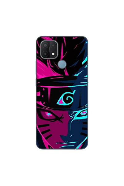 OEM Husa compatibila cu Oppo A15 si A15s Silicon Gel Tpu Model Naruto Purple ...