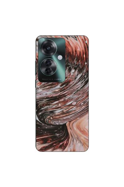 OEM Husa compatibila cu Oppo Reno11 F 5G Silicon Gel Tpu Model Copper Stream