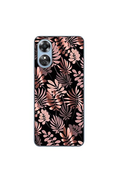 OEM Husa compatibila cu Oppo A17 Silicon Gel Tpu Model Bronze Paradise