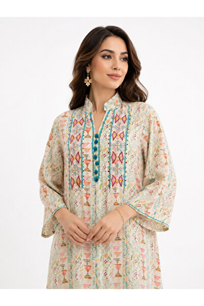 Shiladon Premium Quality Women's Jalabiya with Traditional Embroidery Patterns