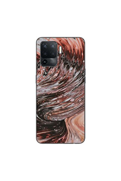 OEM Θήκη συμβατή με Oppo Reno5 Lite Σιλικόνης Gel TPU Μοντέλο Copper Stream