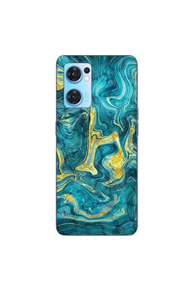 OEM Husa compatibila cu Oppo Reno7 5G Silicon Gel Tpu Model Abstract Gemstone...