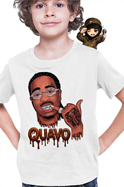OEM Tricou Copii Baieti Quavo Lifestyle Hip Hop