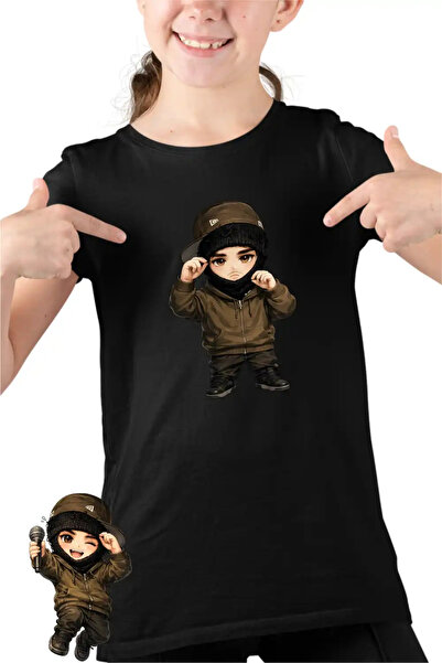 OEM Детска тениска за момичета Yeat Chibi Trap Rage Music