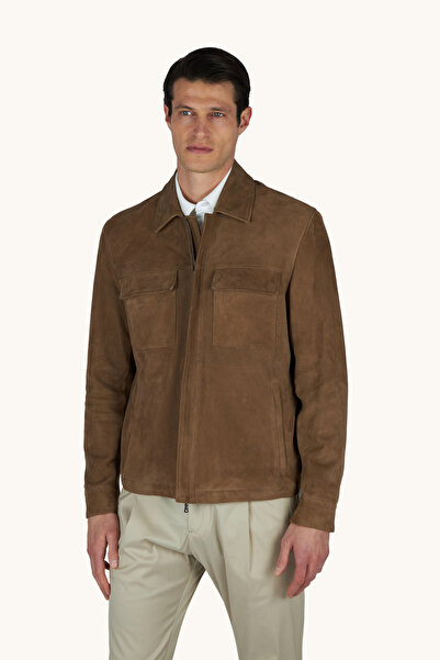 PAUL&SHARK OVERSHIRT AQUALEATHER
