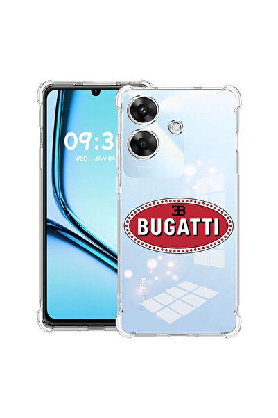 bestcase ¬Æ Husa Anti Shock pentru Realme Note 60 / Note 60X cu Design Bugatt...