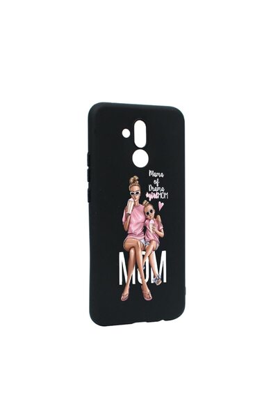 bestcase Θήκη σιλικόνης συμβατή με Huawei Mate 20 Lite, Κορίτσι Μαμά Μαμά του...
