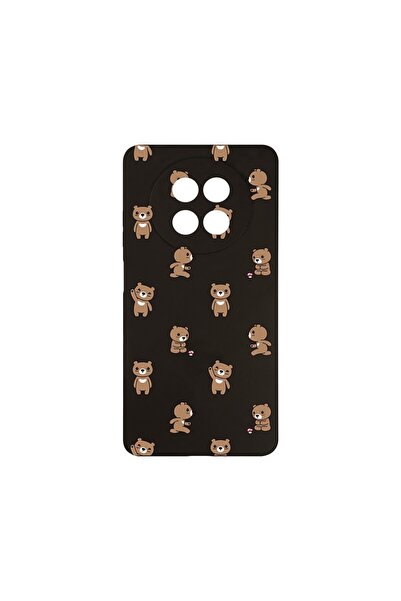 bestcase ¬Æ Husa Slim SIlicon 0.8MM, Compatibila Cu Realme 12 5G, Teddy Bear ...