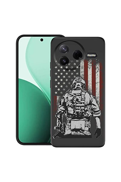 bestcase ¬Æ Husa TPU Ultra Slim Compatibil cu Poco F7 Pro, cu Design American...