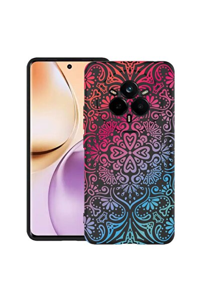 bestcase ¬Æ Husa pentru Realme 14 Pro 5G, Mandala Color, Slim Silicon 0.8MM, ...