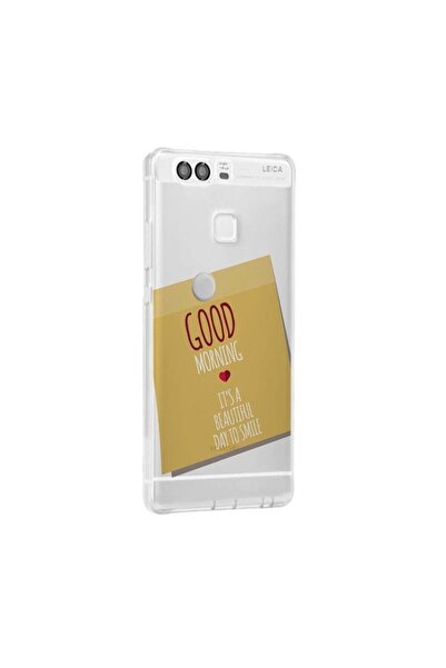 bestcase Silicone Case, Sheer, Ultra Slim 0.3MM, Sticker Good Morning, Huawei...
