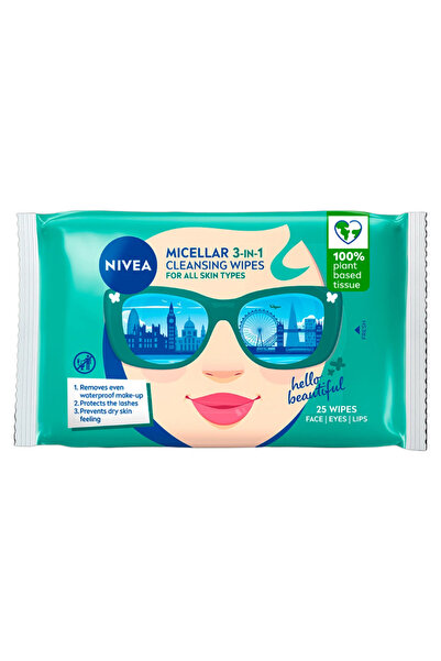 NIVEA Set of 2 x 25 Micellar Cleansing Wipes