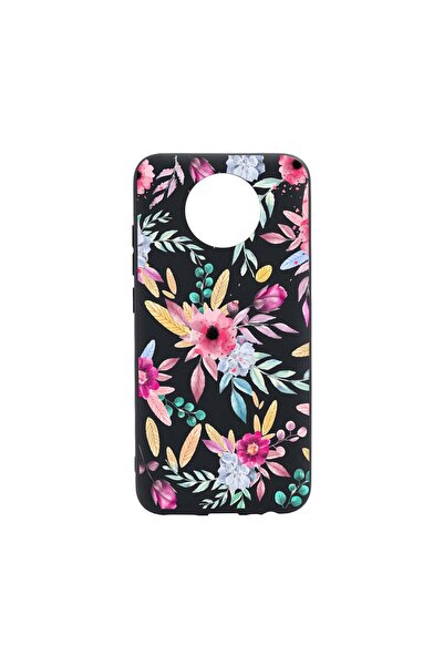 bestcase Husa Silicon Compatibila Cu Nokia C10, Happy Flowers, rezistenta la ...