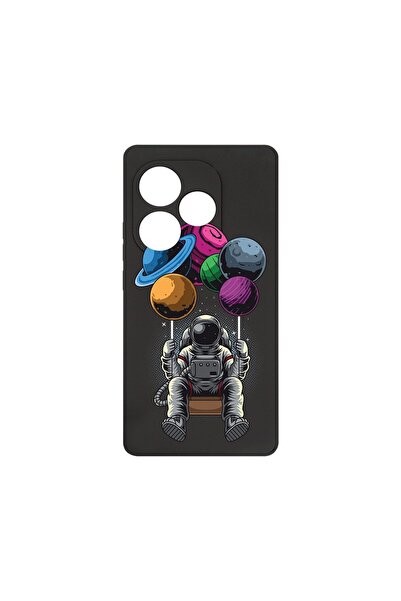 bestcase Θήκη Σιλικόνης Premium, Συμβατή με Realme GT 6, Αστροναύτης, Λεπτή 1...