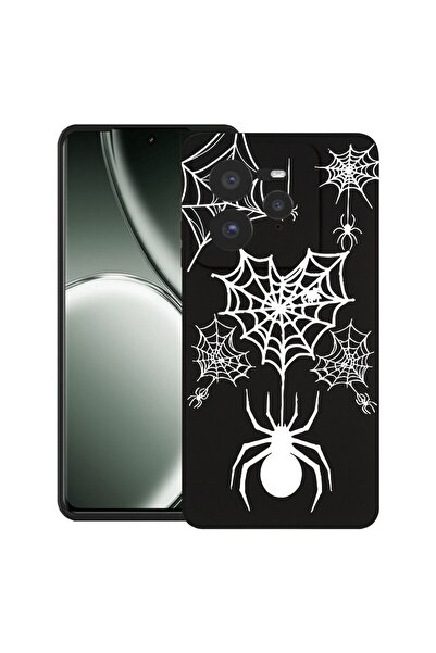bestcase ¬Æ Husa pentru Realme GT 7 Pro cu Design Spider Web, TPU Mat Ultra S...