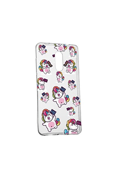 bestcase Husa Silicon, Transparent, Slim, Fat Unicorn, Huawei Mate 10 Lite