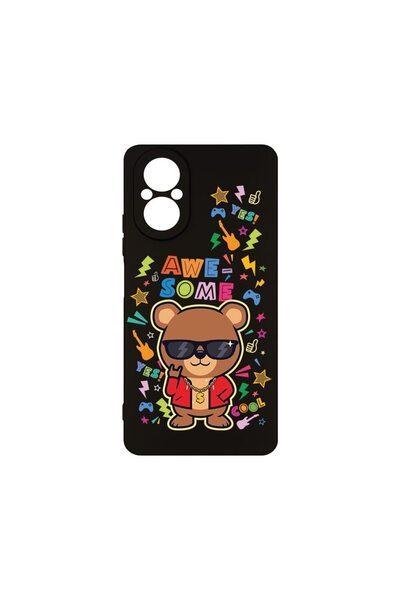 bestcase Husa BestCase® Silicon Premium, Compatibilă cu Realme C67 4G, Ursule...