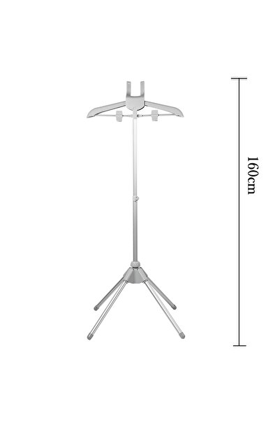 Choice1 Type2 Steamer Stand Telescopic Iron Steam Clothes Hanger 85-160cm Adj...