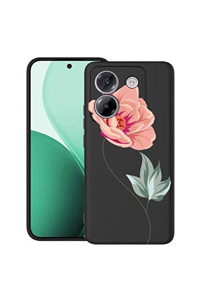 bestcase ¬Æ Husa TPU Ultra Slim Compatibil cu Poco M7 Pro 5G, cu Design Rose,...