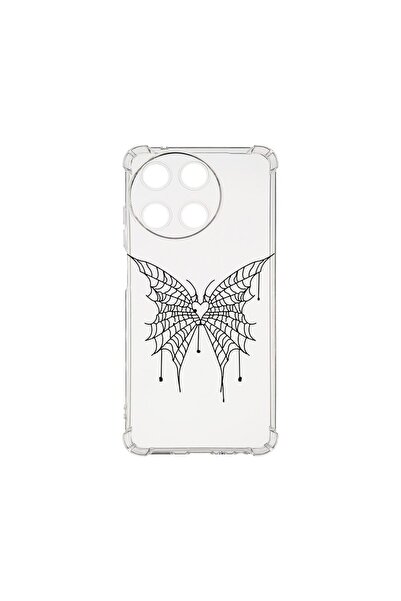 bestcase Αντικραδασμική Θήκη 1.5MM, Συμβατή με Realme 11 4G, Σχέδιο Πεταλούδα...