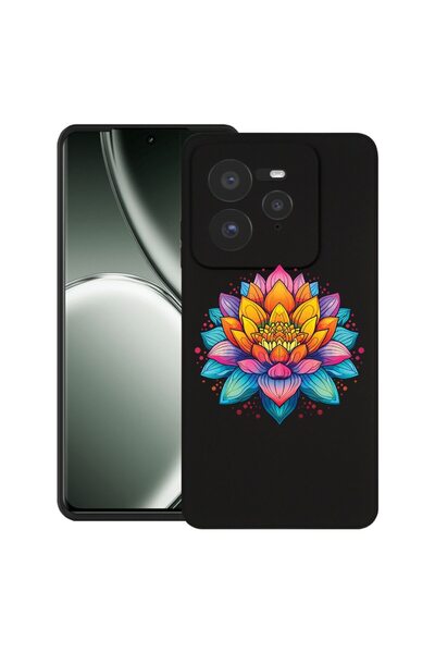 bestcase ¬Æ Husa pentru Realme GT 7 Pro cu Design Dream Colors Flower, TPU Ma...