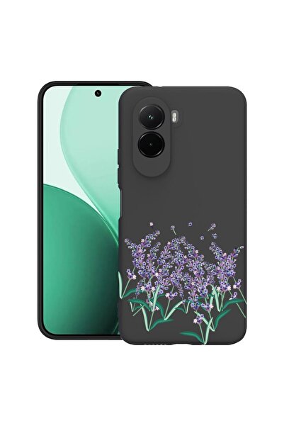 bestcase Θήκη TPU Υπέρλεπτη Συμβατή με Poco M7, με σχέδιο λεβάντας, 3119618 B...