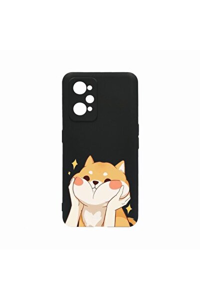 bestcase Силиконов калъф, съвместим с Realme GT Neo 3T, Емоджи - Сладка котка...