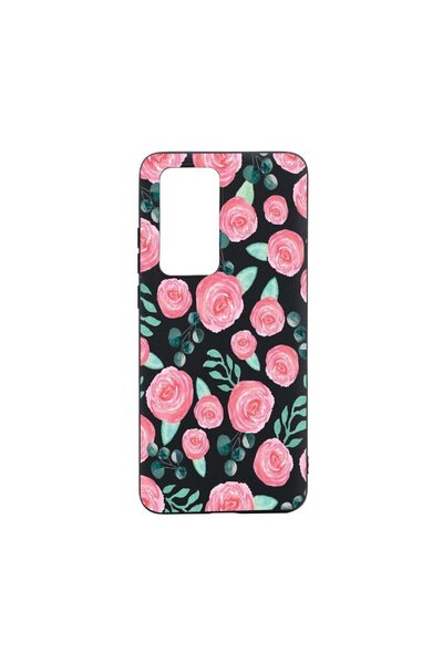 bestcase Husa Huawei P40, Cat in Flowers, rezistenta la uzura, anti-alunecare...