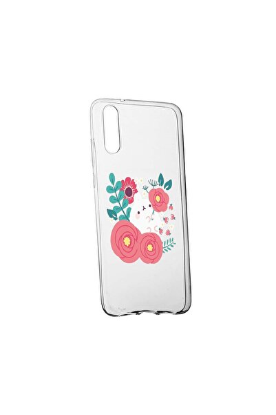 bestcase Husa Silicon Rabbit in flowers, Compatibila Cu OnePlus Nord CE 5G, r...