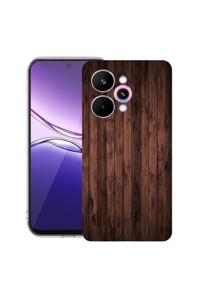 bestcase Прозрачен тънък силиконов калъф, съвместим с Realme 15 / 15 Pro, Дър...