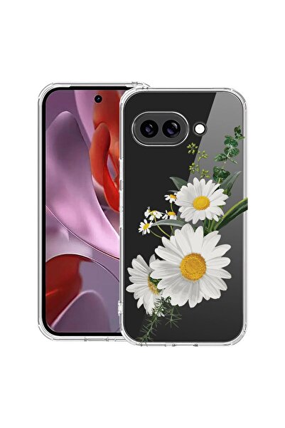 bestcase ¬Æ Husa Anti Shock Compatibila cu Google Pixel 10a, Floral - Minimal...