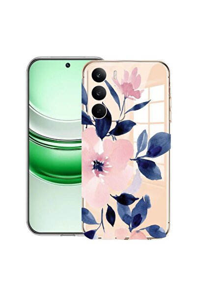 bestcase Husă transparentă din silicon pentru Realme C71, Colecția Culori Pas...