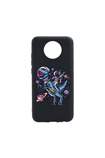 bestcase Husa Silicon Compatibila cu Nokia C20, Astronaut Ride, rezistenta la...